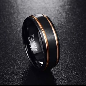 Tungsten Carbide Men Ring Band- Top Quality Scratch less
